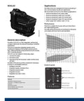 Data sheet for Scala2 Smart Pressure Boosting Pump for Home Water System with auto control and plug-and-play setup