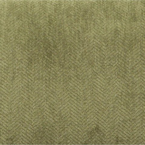 Texture close-up of Kick Back Today Spring Green Chenille Armless Accent Chair upholstery in herringbone pattern.