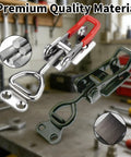Stainless Steel Toggle Clamp Latch With 100 Kg Holding Capacity And Adjustable Quick Release Buckle for metal fixtures
