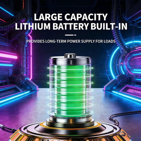 Heavy Duty 20800mAh Mini UPS Battery Backup For Network Routers And Cable Modems Keeps Your WiFi Running Solid Through Grid Snags With Rapid Recharge And Straight Plug Setup For Zero Drama Work From Home, showing a large capacity lithium battery.