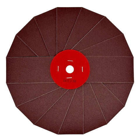 10 Inch Aluminum Oxide Sanding Pinwheel Beast Mode Durable For Drill 400 Grit Five Eighth Inch Arbor Fits Most Drills Ideal For Aluminum And Stainless Steel For Polishing And Finishing Projects