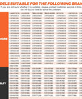 Chart of compatible Kenmore and Crosley models for Dryer Drum Belt And Pulley Kit For Whirlpool Kenmore Replacement 341241 691366