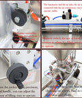 Straight Up Heavy Duty Automatic Paste And Liquid Filler With Quantitative Sealing System 10 To 100 Ml Capacity Stainless Steel Build for sauce packaging features.