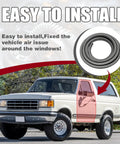 Weather Stripping And Door Seal Kit For Ford Bronco And F Series Trucks F100 F150 F250 F350 1980 1997 Front Left Driver Side Pair