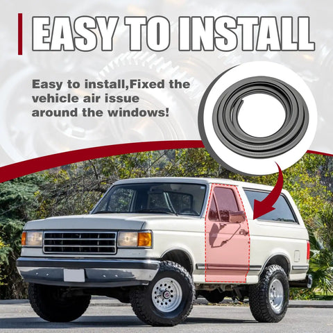 Weather Stripping And Door Seal Kit For Ford Bronco And F Series Trucks F100 F150 F250 F350 1980 1997 Front Left Driver Side Pair