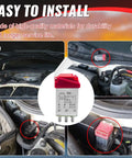 Installation of Mercedes Overload Protection Relay with Real Time Current Monitoring for 1982-1987 models fits W124 W126 W201 R107
