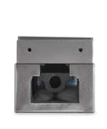 Rugged 4 Inch Nodular Cast Iron Bench Vise With Knockout Super Lock Grip showing sturdy clamping body for custom build projects.