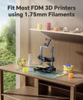 PetG 3D Printer Filament 1.75mm 1kg Black Built Tough With High Impact Resistance And Dimensional Accuracy 0.02mm Weatherproof