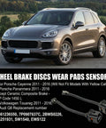 Rear brake pad wear sensor set (2-pack) for VW Touareg 2011-2014, Porsche Cayenne 2011-2016, Panamera 2011-2014