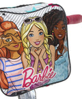 Handlebar basket of Barbie 16 Inch Girls Bike For Kids Aged Five To Seven with fun stylish design and vibrant character graphics.
