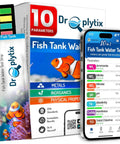 App Enabled Digital Aquarium Water Test Kit 10 In 1 For Freshwater And Saltwater Tanks With Easy Strips Checks Ammonia Nitrite