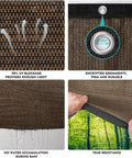 90 Percent UV Blocking Shade Cloth With Grommets For Pergola Patio And Garden, detail view showing breathable mesh and grommet