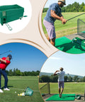 Automatic Golf Ball Dispenser For Practice With Smooth Release And Easy Refill System shown at outdoor driving range