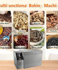 Kick Start Your Daily Grind With This Smooth Operator Electric Coffee And Nut Roaster showcasing various nuts and seeds.