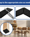 Zero Thump Guarantee This 24 Pcs Eva Foam Headboard Stoppers Kit Packs Heavy Duty Wall Shielding For Bed Frames And Couches Thick Anti Vibration Furniture Pads Keep Things Smooth As Butter In Black White, scissors cutting foam pad.
