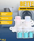 Washer Water Inlet Valve Replacement For Maytag Kenmore Top Load Washers 120V 60Hz Direct Fit Easy Install Aftermarket