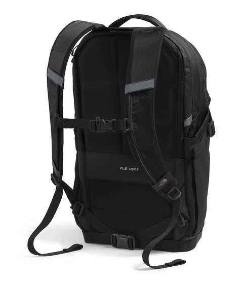 Back view of Recon Everyday Laptop Backpack For Work And School with durable cushioned back and adjustable straps