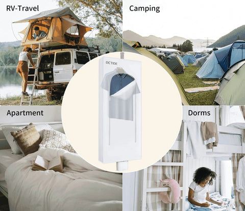 All In One Portable Dryer For Shoes And Threads With Hand Warmer Foldable Design Smart Timing 600W High Power in multiple settings