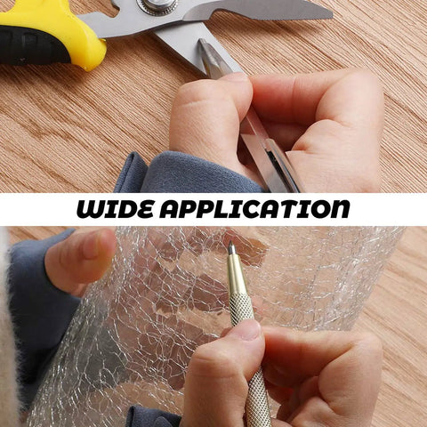 Heavy Duty Tungsten Carbide Tip Scribe Pen For Metal Etching And Engraving On Stainless Steel, Ceramics in action on materials