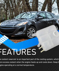 Mazda 3 Coolant Reservoir Tank With Cap For 2004-2013 Mazda 3 And 2009-2013 Mazda 3 Sport Replacement Part LF5015350 5M5H8K218AA