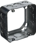 Heavy Duty Drawn Steel Square Extension Ring Built To Handle Daily Grind On Busy Sites Featuring Fast Mount Screw Heads And Ample Tko Cutouts for wiring.