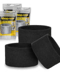 Foam Sleeve Filter Replacements For 1 Gallon Wet Dry Vacuum Cleaners, 3 Pack, Easy To Clean, Reusable, in packaging