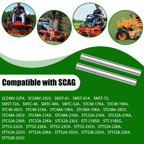 Spanner Bushing For MZ Series Mower Front Wheel With Scag Bad Boy Compatibility Delivers Beefed Up Fit And Easy Install Inner Diameter One Half Inch Outer Diameter Five Eighths Inch Height Six Inches, metal bushing rods for mower front wheel