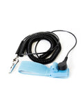 ESD Anti-Static Fabric Adjustable Wrist Strap With 12 Foot Cord 1 Megohm Resistor 4 mm Snap Blue Pro Safety Gear For Electronics