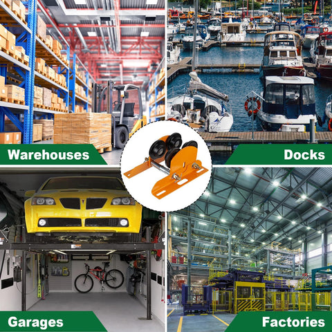 Beefy Electric Hoist Trolley For I Beams With Dual Track Rollers, 1 Ton Load Capacity used in warehouses, docks, garages, factories