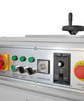 Control panel of Commercial Heat Shrink Tunnel Packaging Machine Heavy Duty All Metal Frame with temperature and speed settings.