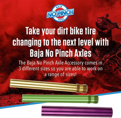 No Pinch Tire Changing Kit For Dirt Bikes And Motocross Axles 15mm Fitment For 15 To 16mm Axles Quick Tire Mounting