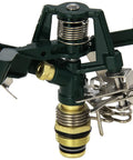 Zinc Impact Sprinkler For Lawn Watering, One Half Inch Connection, Heavy Duty Zinc Construction, Covers Up To 85 Feet Diameter
