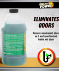 Slow Drain Build Up Remover With Bacterial Enzyme Formula That Destroys Organic Matter Ends Slow Drains 2 Liter Bottle