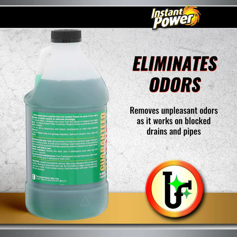 Slow Drain Build Up Remover With Bacterial Enzyme Formula That Destroys Organic Matter Ends Slow Drains 2 Liter Bottle