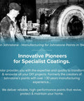 Ian Johnstone working in a factory in 1946 for Johnstone Paints, showcasing historical manufacturing processes and machinery.