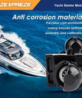 Mercruiser Volvo Penta Marine Starter Replacement For 4.3L 5.0L 5.7L 6.2L 7.4L 8.1L 8.2L V6 V8 Engines with boat