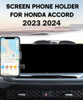 Honda Accord 12.3 Inch Screen Car Phone Holder Mount For 2023 2024 2025 2026 Models With 360 Degree Rotation installed view