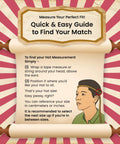 Guide for measuring head size for Yellow Hard Hat With Light For Construction Cosplay, illustration of tape measure placement.
