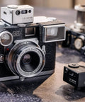LD Light Meter Pro For Vintage Cameras And Film Photography With One Tap Exposure And Distance Calculator, Ultra Narrow 7 Degree Spot Meter, Built In Laser Rangefinder, Pocket Size All In One Meter For Fast Accurate Shots On The Go No Guesswork, black metal