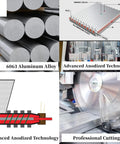 Kick Ass 4040R Aluminum Profile Arc Extrusion For 3D Printer Rigs And Assembly Workbenches With Sleek Anodized Black Finish 320mm showing 6063 Aluminum Alloy with professional cutting.
