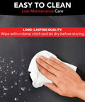 Hand wiping UV Proof Waterproof Outdoor Furniture Cover For 24L x 24W x 36H Black Breathable Dust Proof All Weather Protection