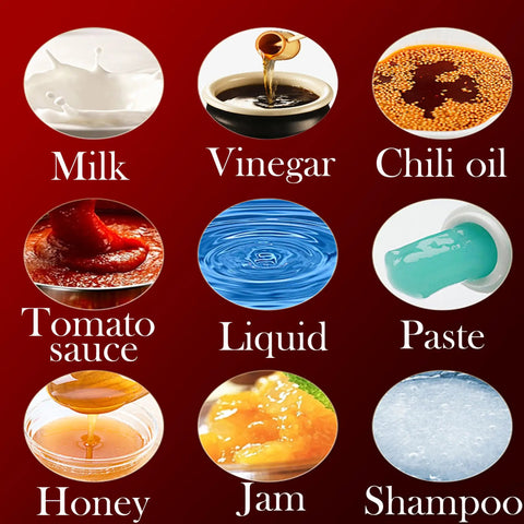 Straight Up Heavy Duty Automatic Paste And Liquid Filler With Quantitative Sealing System 10 To 100 Ml Capacity Stainless Steel Build for various sauces and liquids.