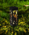 Six Pack Solar Pathway Lights Outdoor Waterproof LED Landscape Lighting Powered By Sun For Pathways Walkways Patios Yards And Lawns With Warm White Glow No Fuss Install Auto On At Night Weatherproof Garden Lights casting warm glow