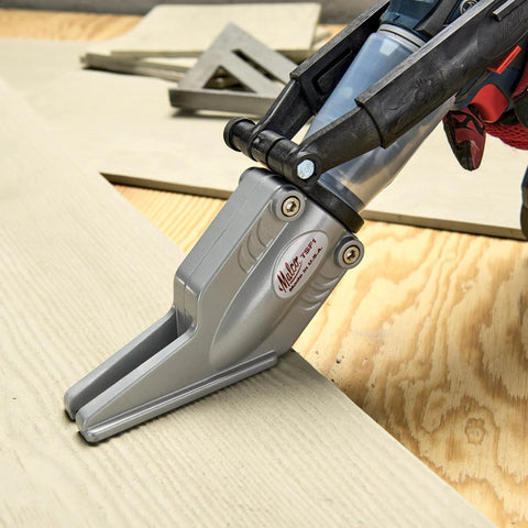 TurboShear Fiber Cement Siding Cutter For Drills And Impact Drivers, 5/16 Inch Cutter trimming fiber cement planks
