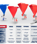 No Nonsense Hopper Gun And Texture Sprayer Built To Crush Thick Drywall Mud Smoothly With Wide Spray Pattern for various models.