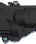 Heavy Duty Premium Driver Side Power Door Lock Actuator Motor assembly, black plastic with electrical connector, designed for Ford cars.