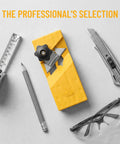 Multi Function Drywall Chamfer Tool With 10 Blades Hand Plane For Gypsum Board Edge Trimming Rasp And V Edge Chamfer Plasterboard Cutter For Woodworkers Workhorse Pro Grade Finish, yellow body