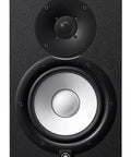 Front view of 8-Inch Powered Studio Monitor Pair Bi-Amp 120W Total Output, 75W Low End And 45W High End, 38Hz To 30kHz Frequency Response