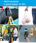 Two Pack Carabiner Stroller Hook Organizer For Hanging Purses Diaper Bags And Shopping Bags Lightweight Stroller Accessory