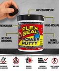 Beast Mode Moldable Rubberized Sealant Putty, Knockout Waterproof Gap Filler And Crack Sealer For Plumbing Pipes Marine Auto Rv, Dead Simple Underwater Bonding Repair Compound White 16 Oz Tube in hand for repair.